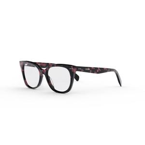 CELINE思琳专柜眼镜框时尚经典美国代购中性款式粉黑色猫眼眼镜架