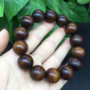 披毛犀圆珠1.6带竹丝纹鱼仔纹男士手串佛珠手链念珠珠串