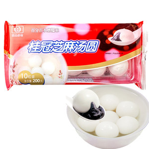 冻品 桂冠芝麻汤圆200g装