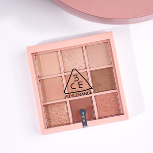 韩国3ce九宫格眼影overtake南瓜珠光彩妆盘4色9色哑光闪片包邮