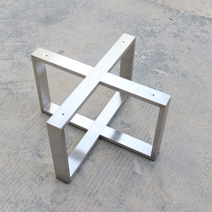 圆桌支架子户外防水防锈正宗不锈钢桌脚圆形桌面桌子桌腿定做