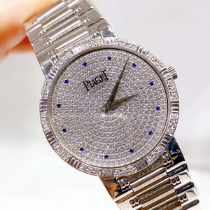 【众奢行二手】piaget伯爵满天星18k白金镶钻石英女表