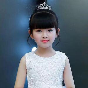 儿童假刘海发片二次元自然隐形眉上短空气刘海假发女孩网红齐流海