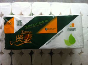 贤妻卫生纸 一提3.4斤 一件6提20.4斤 纸质好价优