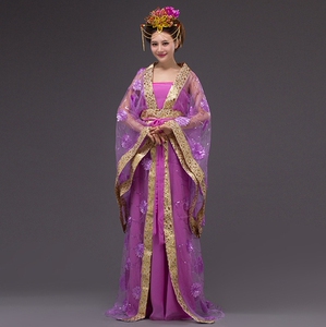 西游记女儿国国王服装出租 租赁侍女服装 唐朝贵妃  宫女汉服古装