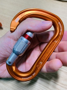 petzl攀索主锁m38户外登山攀岩攀冰野攀速降探洞救援hms梨型d型