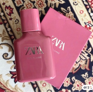 zara pink flambe edt 粉红甜烟草味女士淡香水 国内代购