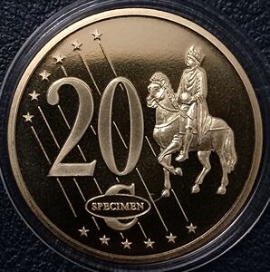 梵蒂冈2009年20分铜币(样币),30.2mm,外国硬币