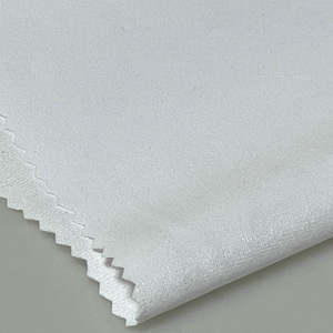 现货白色四面弹涤纶涂层TPU防水膜单面贴合 防水腰包坐垫N布面料