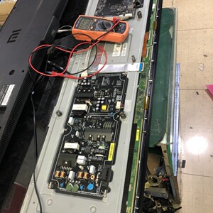 技改灰屏小米l55m5-ab/5a/5s电视维修16y-l55hu11aphta6xslv0.