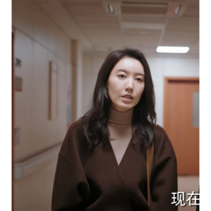 高端你是我的荣耀高露沈净同款双面羊绒大衣女短款100纯羊毛外套