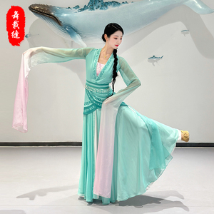 【踏春行】舞裁缝古典舞蹈演出服女中国舞飘逸仙气纱衣练功