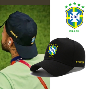 2022卡塔尔世界杯巴西队棒球帽内马尔同款遮阳帽子足球运动鸭舌帽