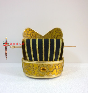 450人付款淘宝古代男汉服唐朝丞相三国头饰汉服头饰头冠男古风诸葛亮