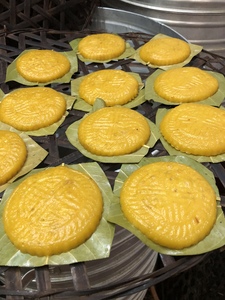 阳春家乡本地南瓜饼南瓜叶贴阳春传统手工艺叶贴阳春特产