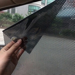 汽车遮阳贴 汽车侧窗车窗贴静电吸附 防晒隔热玻璃贴膜对装太阳挡