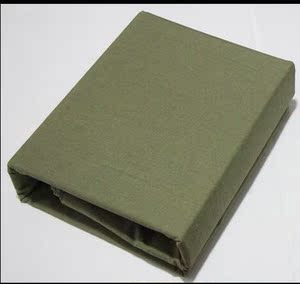 部队专用被套豆腐块叠被子神器军绿色被子套床单褥单包邮