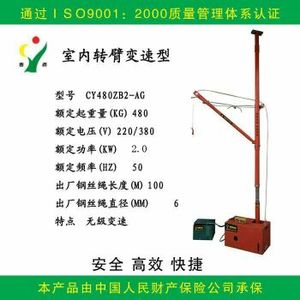 春雨牌480型变频调速吊运机 变速小吊机高层楼房上料机 原厂正品