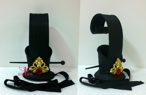 古装男头饰 黑色头冠 黑色发冠 古装摄影cos头饰 汉朝古代发饰01