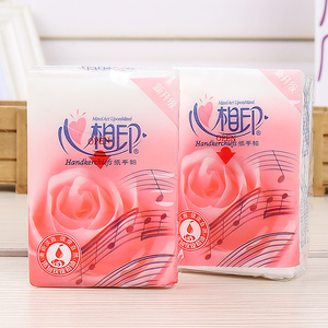 心相印纸手帕纸纸巾无香面巾纸餐巾纸小包纸便携装一次发一提6包