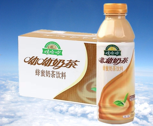 娃哈哈呦呦原味香芋味奶茶蜂蜜奶茶15瓶相思回味呵护