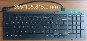 供应工控笔记本键盘USB接口键盘触控板工业键盘