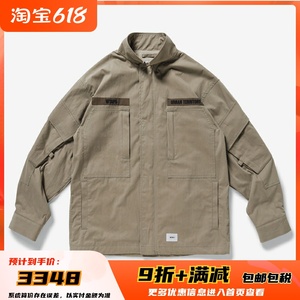 四季出品现货wtaps d90 jacket nyco tussah军事夹克21ss