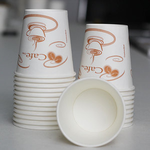 自动投币咖啡饮料奶茶机用杯子6.5盎司纸杯7盎司纸杯