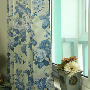 印花欧式窗帘布