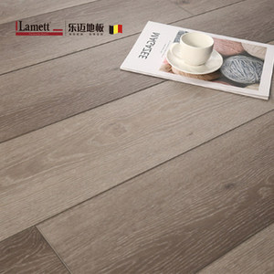 lamett/乐迈简约现代环保家用客厅卧室防水耐磨实木复合地板ed-5