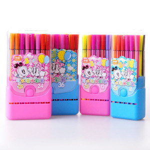 中彩巴布豆水彩笔