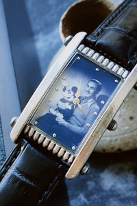 日本带回正品Disney华特迪士尼初始米奇珍贵照全球限量1000手表