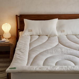 A类华夫格大豆纤维软床垫丨透气防滑软垫家用垫被宿舍床褥子垫褥