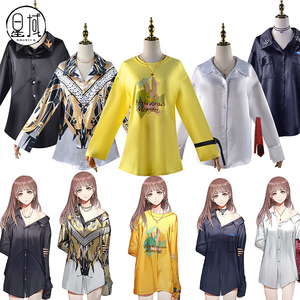 【雾都】光与夜之恋cos服女装 悠游夏日女主萧逸齐司礼男友衬衫女