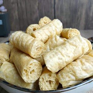 大豆蛋白豆肠素鸭脖串100串人造肉豆制品素鸡肠串麻辣烫火锅炸串