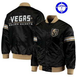 特价不退starter正品维加斯金骑士黑缎面夹克棉服棒球服xl码xxl码