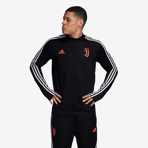 阿迪达斯adidas 尤文图斯19-20赛季拇指扣训练服长袖套头衫dx9143