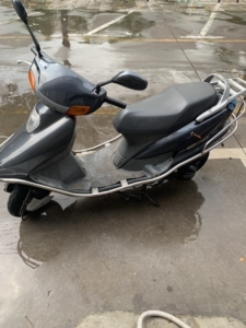 五羊本田大公主踏板摩托车,125大踏板,纯进口发动机,原车漆