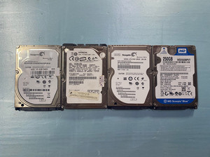 笔记本无维修原装拆机硬盘250G仅售24.9元～ 经过MHD