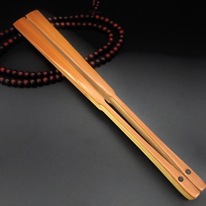 5寸古方头型折扇文玩折扇古风德云社扇子