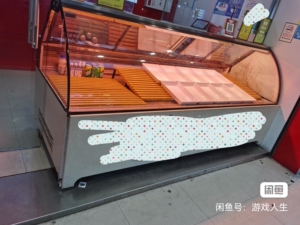 千年品牌 鸭脖展示柜,冷柜,熟食柜,冷藏展示柜2.5米*0.