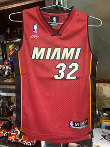 nba 热火队 大鲨鱼 奥尼尔 青年版 大童版 32号 球衣