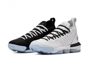 nike lebron lbj 16代 詹姆斯黑白鸳鸯篮球鞋