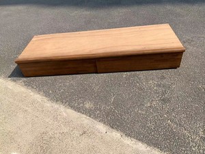 大连华丰家具实木单人床,65宽,带俩抽屉,188*65*26