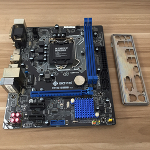 梅捷h110z主板ddr3 支持6,7代cpu,功能全部正常