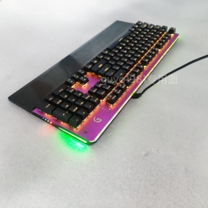 富勒 颠覆者光磁开关 网吧机械键盘 rgb灯效usb电脑游戏