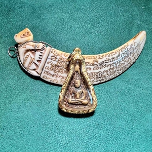 龙婆银2460 佩德佛 小佛祖 小锄头美品(如图鉴红色框)