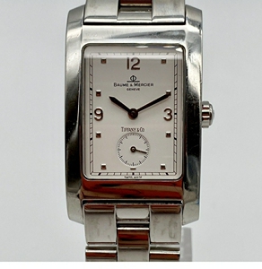 064500 名士方形手表 精钢 密底 石英 折叠扣