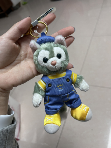 上海迪士尼牛仔tony猫,杰拉多尼,画家猫挂件,超可爱一只脸