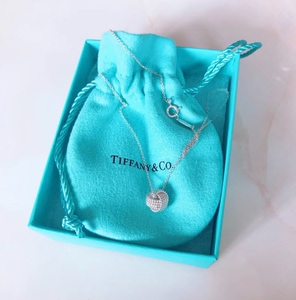 000人付款淘宝tiffany 蒂芙尼 18k金 黄金色 毛线球项链,未使用小静